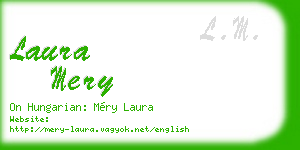 laura mery business card